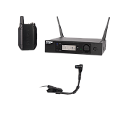 Shure GLXD14RE/B98 Z2 GLXD14RE/B98 Z2 Цифровая рековая радиосистема с бодипаком и инструментальным микрофоном Beta 98,  2404-2478 МГц